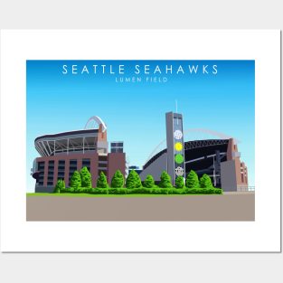 Seahawks Stadium Posters and Art